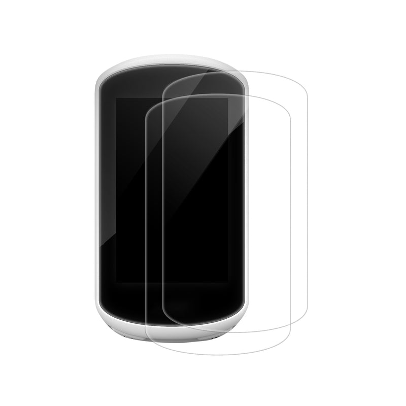 kwmobile Screen Protector compatible with Garmin Edge Explore Tempered Glass Protector Set for Bike GPS Display Protector for Bike Computer