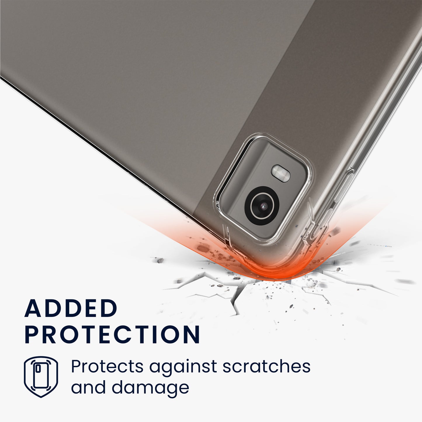 Silicone case compatible with Nokia T21 Tablet