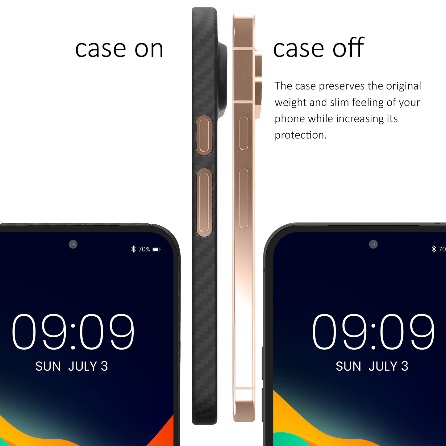 kalibri Protective Case compatible with Google Pixel 9 - Phone Cover Case