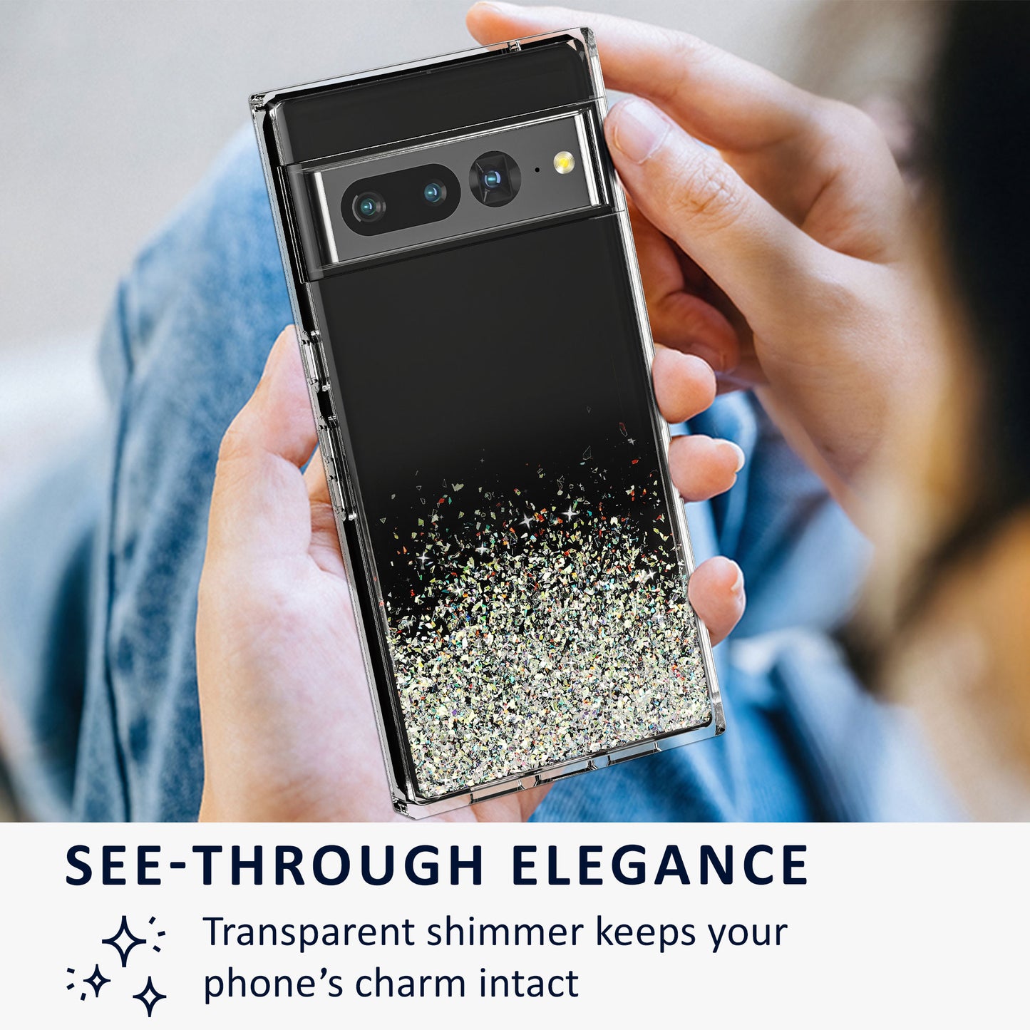 kalibri Case Compatible with Google Pixel 7 Pro Case - Protective Cover - Phone Cover