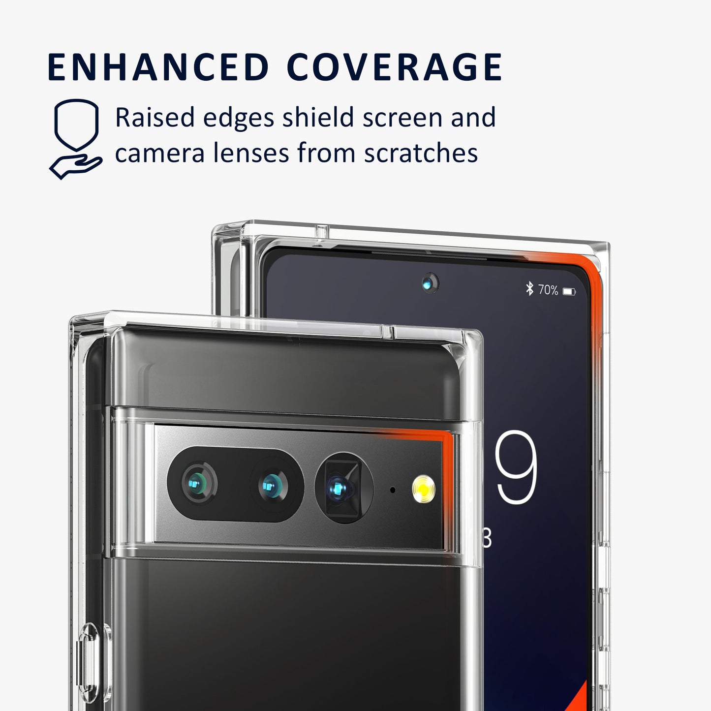 kalibri Case Compatible with Google Pixel 7 Pro Case - Protective Cover - Phone Cover