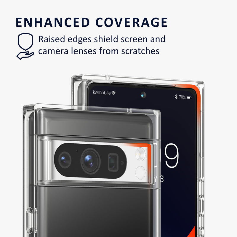 kalibri Case Compatible with Google Pixel 8 Pro - Glitter Cover - TPU Protective Case - Phone Case