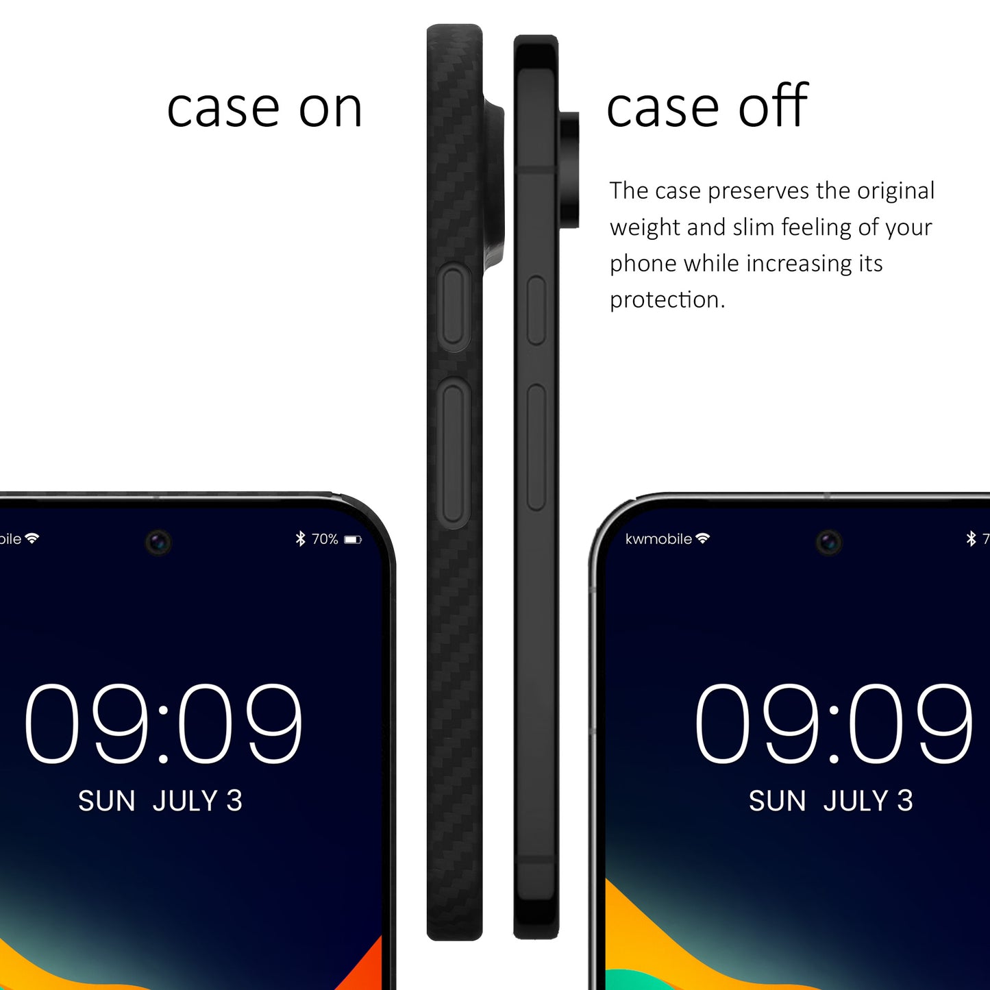 kalibri Protective Case compatible with Google Pixel 9 Pro - Phone Cover Case Mobile Phone Cover