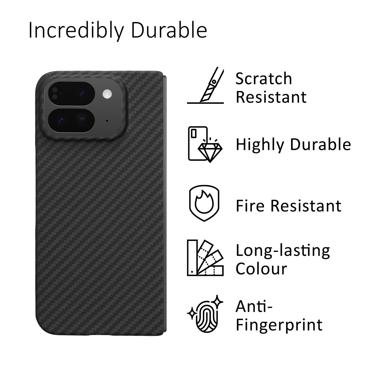 kalibri protective case compatible with Google Pixel 10 Pro Fold