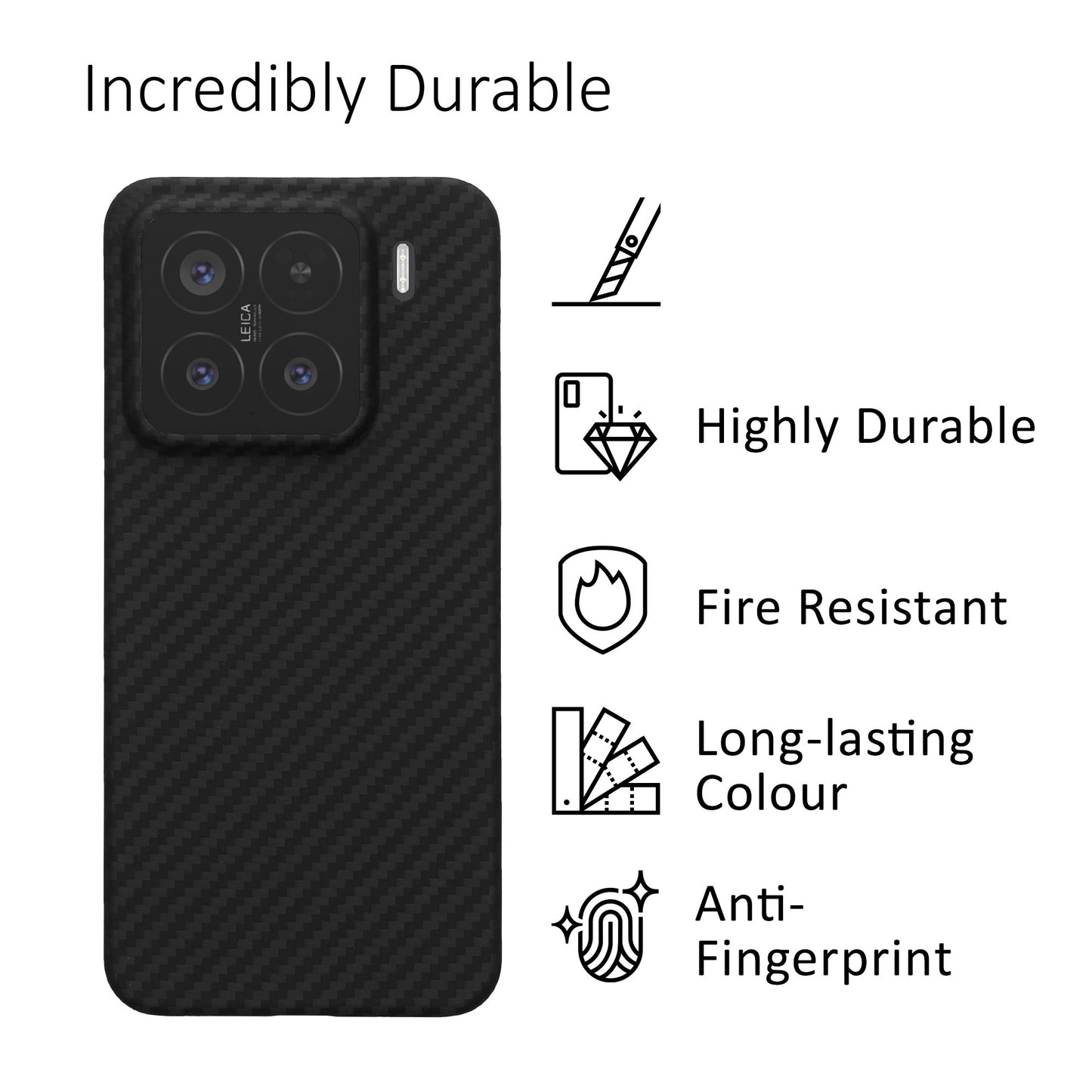 Aramid Case compatible with Xiaomi 15