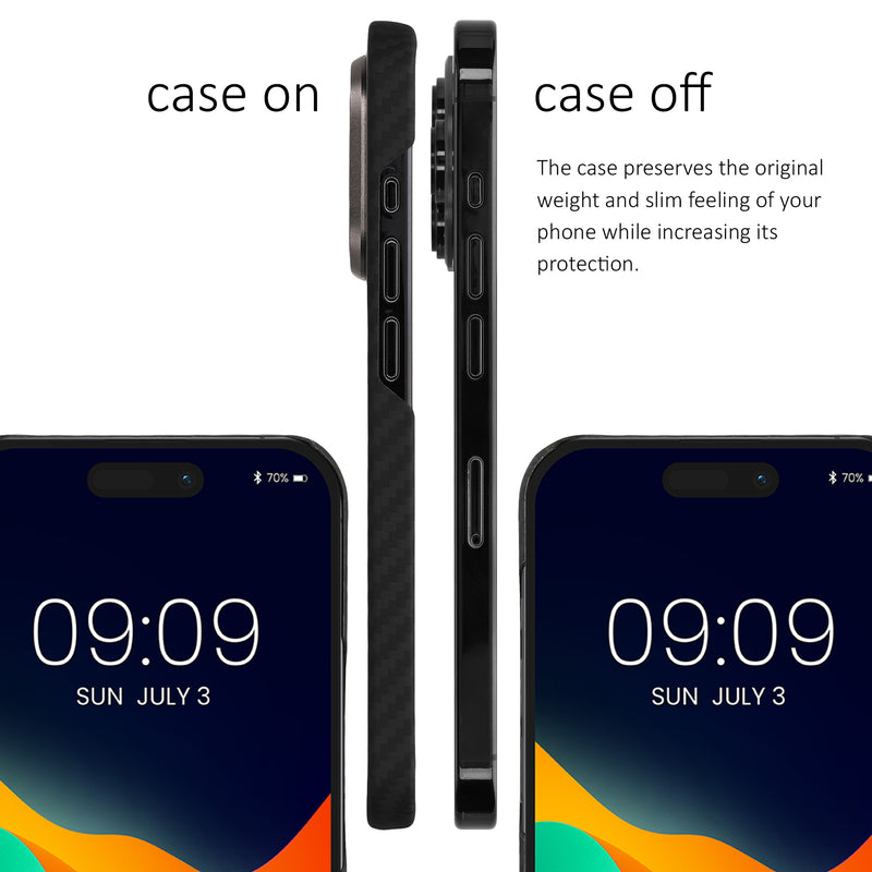 Aramid Case compatible with Apple iPhone 15 Pro