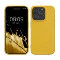 kalibri Case kompatibel mit Apple iPhone 15 Pro - Hülle Handy - Handyhülle Gelb Gelb  