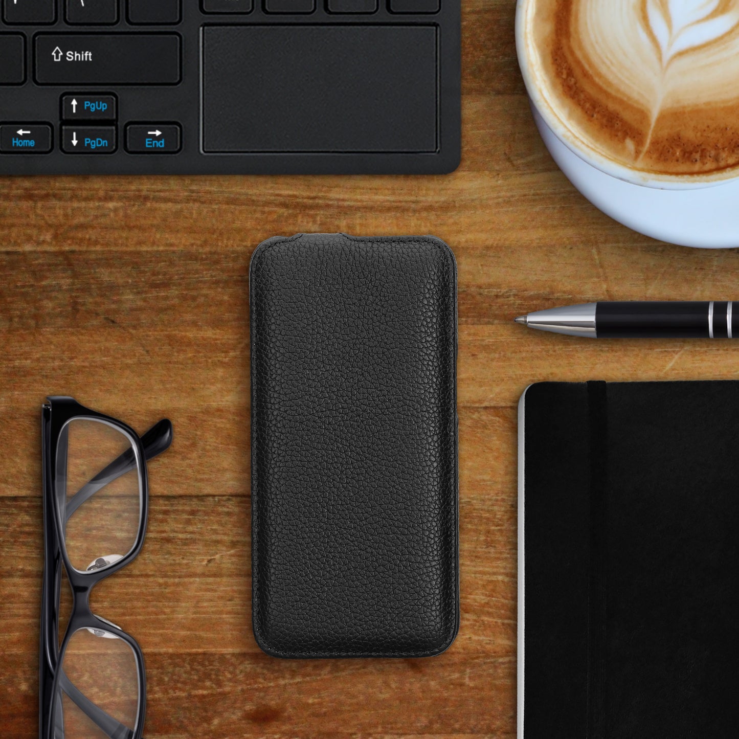 kalibri Ultra Slim Flip Case compatible with Apple iPhone 15 Pro