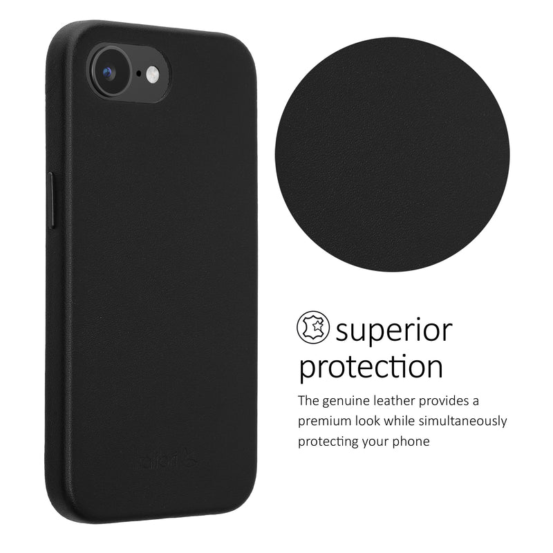 kalibri Protective Case compatible with Apple iPhone 17e / iPhone 16e - Hardcover Phone Cover Case