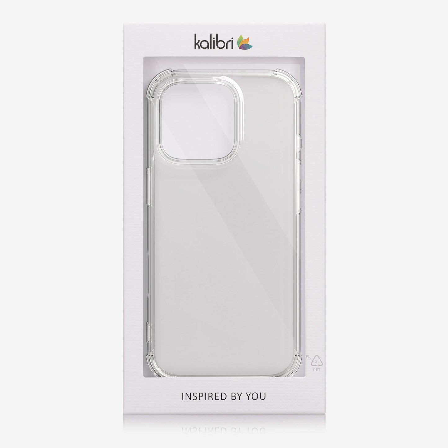 kalibri Case Compatible with Apple iPhone 15 Pro - Phone Cover with 2x Glass Screen Protector - Protective Phone Case