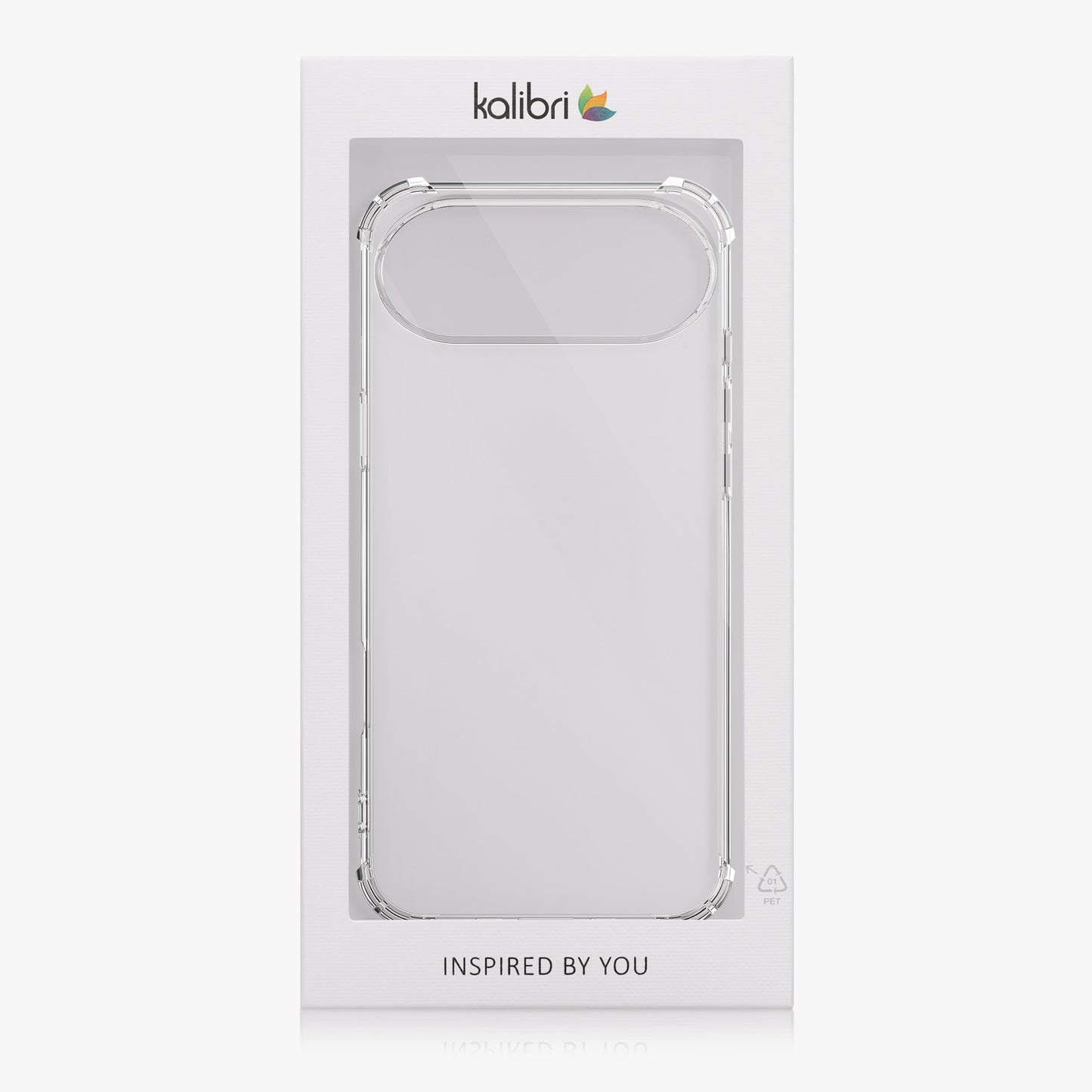kalibri Case Compatible with Apple iPhone Air Case - Phone Cover with 2x Glass Screen Protector - Mobile Phone Case