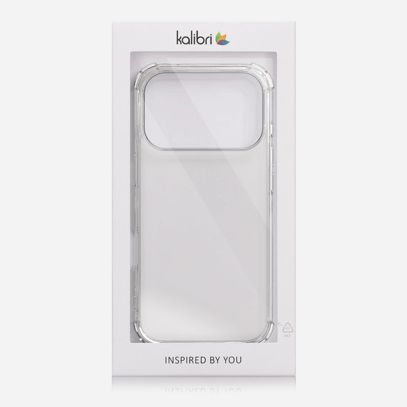 kalibri Case compatible with Apple iPhone 17 Pro Max - Phone Cover with 2x Glass Screen Protector - Protective Case