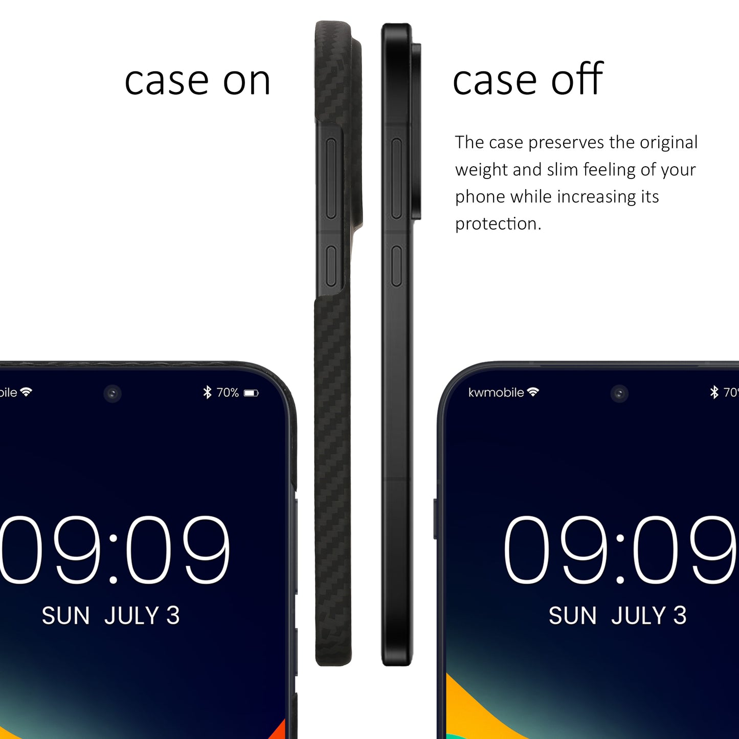 kalibri Protective Case compatible with OnePlus 15 - Phone Cover Case