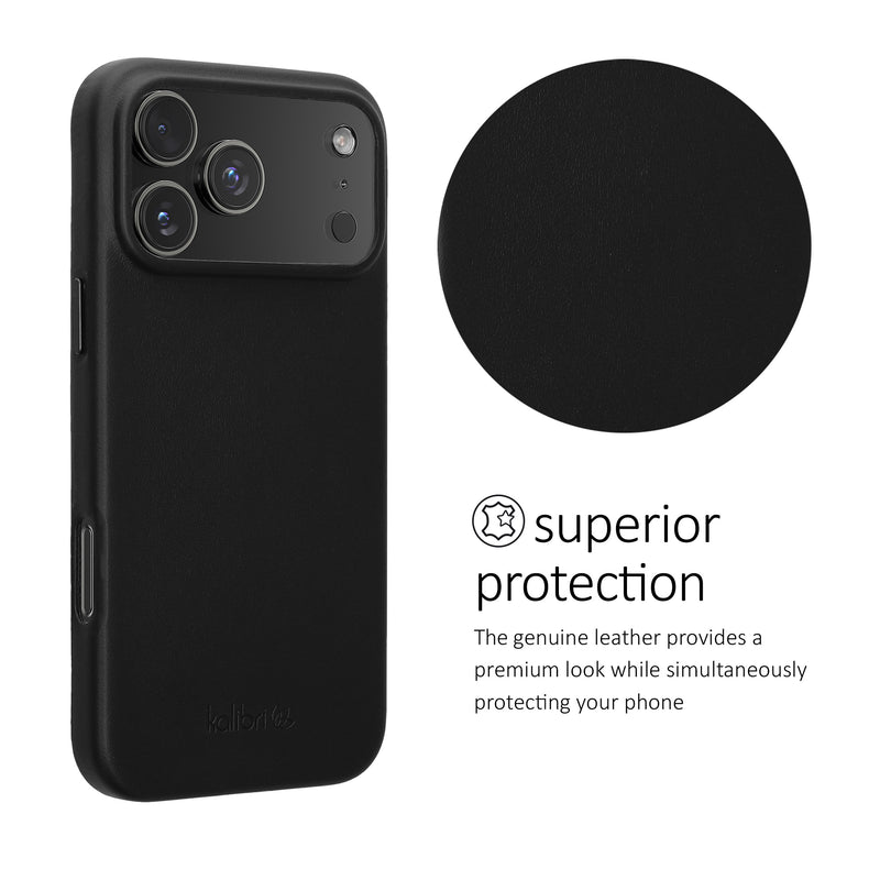kalibri Protective Cover compatible with Apple iPhone 17 Pro Max Hardcover Phone Cover Case