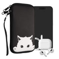 kwmobile Smartphone Pouch - Phone Bag Case Cover Protective Sleeve - Birds Branch - 15.2 x 8.3 cm Inner Dimensions