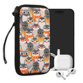 kwmobile Smartphone Pouch - Phone Bag Case Cover Protective Sleeve - Birds Branch - 15.2 x 8.3 cm Inner Dimensions