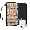 kwmobile Smartphone Pouch - Phone Bag Case Cover Protective Sleeve - Birds Branch - 15.2 x 8.3 cm Inner Dimensions