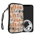 kwmobile Smartphone Pouch - Phone Bag Case Cover Protective Sleeve - Birds Branch - 15.2 x 8.3 cm Inner Dimensions