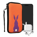 kwmobile Smartphone Pouch - Phone Bag Case Cover Protective Sleeve - Birds Branch - 15.2 x 8.3 cm Inner Dimensions