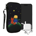 kwmobile Smartphone Pouch - Phone Bag Case Cover Protective Sleeve - Birds Branch - 15.2 x 8.3 cm Inner Dimensions