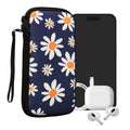 kwmobile Smartphone Pouch - Phone Bag Case Cover Protective Sleeve - Birds Branch - 15.2 x 8.3 cm Inner Dimensions