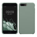 kwmobile Phone Case for Apple iPhone 7 Plus / iPhone 8 Plus Case - Silicone - Wireless Charging - Protective Cover