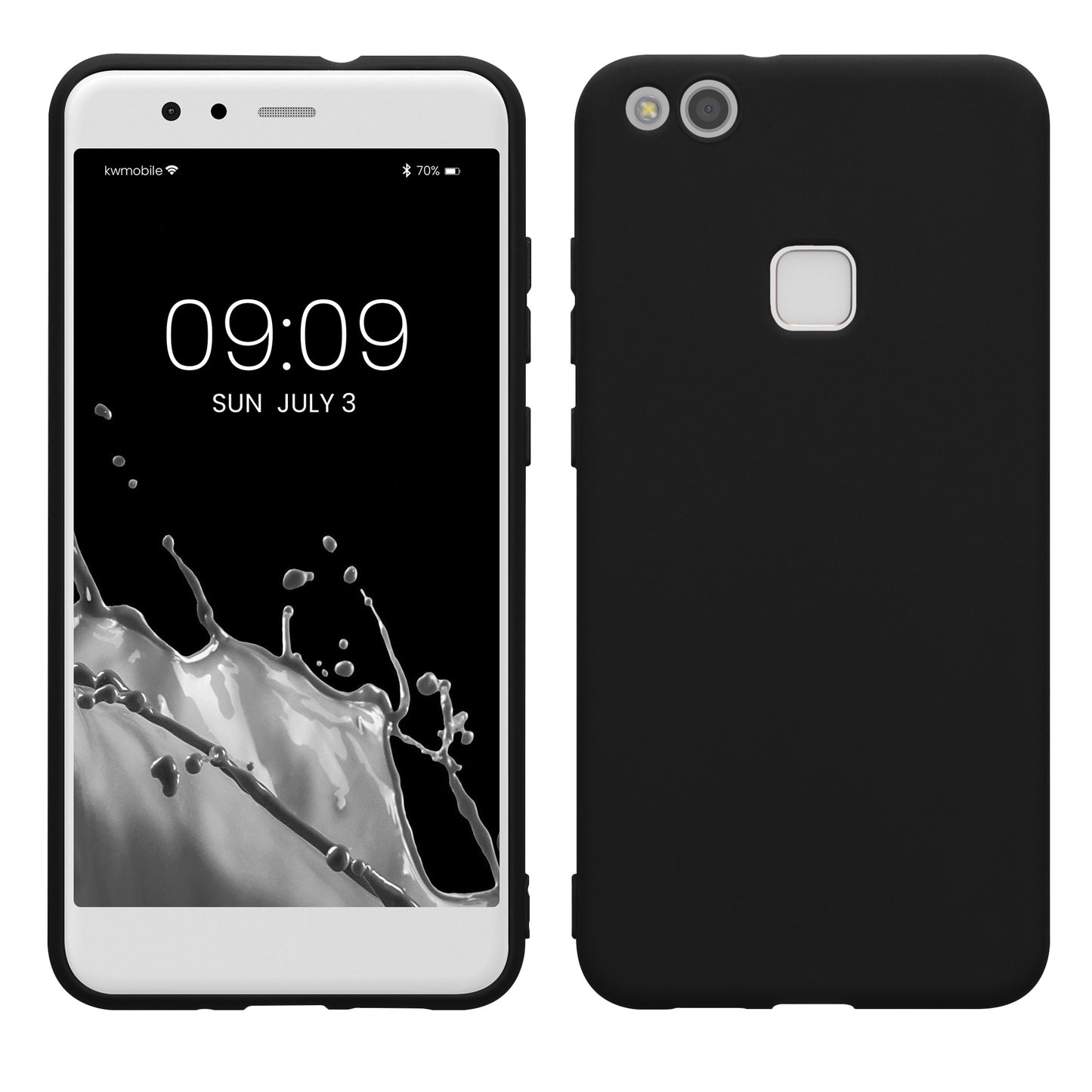 kwmobile Phone Case for Huawei P10 Lite - Wireless Charging - Protective Cover