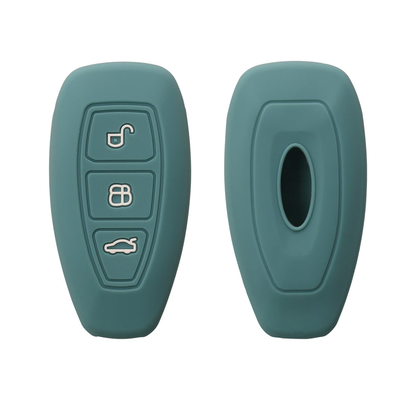 kwmobile Car Key Cover Compatible with Ford 3-Button Car Key Keyless Go