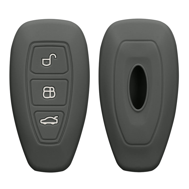 kwmobile Car Key Cover Compatible with Ford 3-Button Car Key Keyless Go