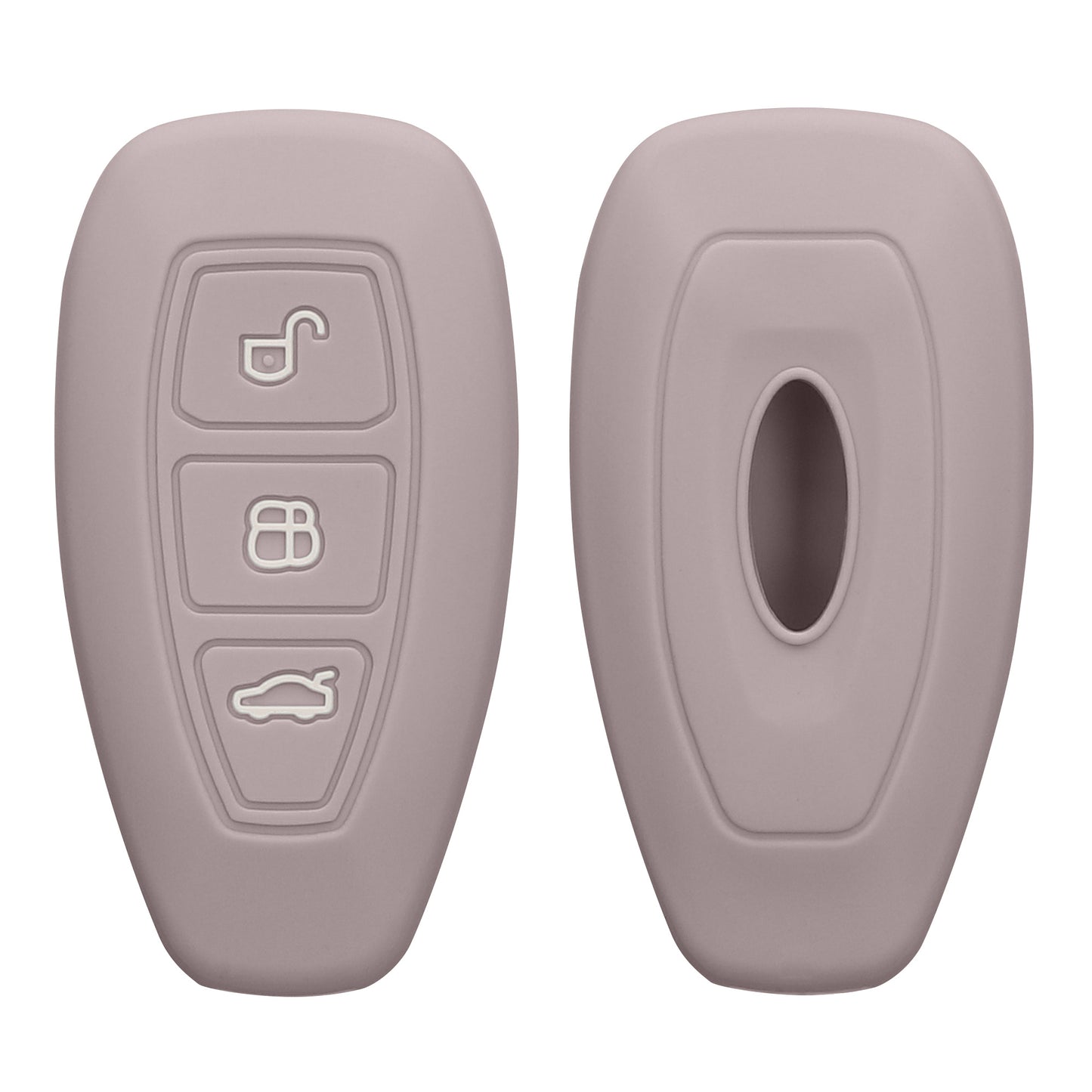 kwmobile Car Key Cover Compatible with Ford 3-Button Car Key Keyless Go