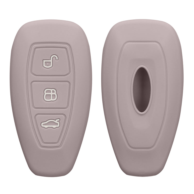 kwmobile Car Key Cover Compatible with Ford 3-Button Car Key Keyless Go