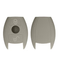 kwmobile Car Key Cover Compatible with Mercedes Benz 2-Button Car Key (Keyless Go Only)