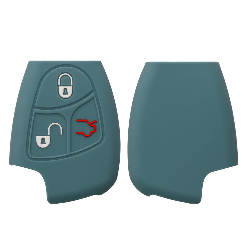 kwmobile Car Key Cover compatible with Mercedes Benz 2-3 Button Car Key - Key Cover