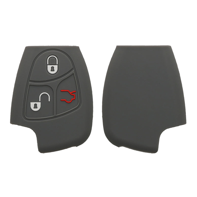 kwmobile Car Key Cover compatible with Mercedes Benz 2-3 Button Car Key - Key Cover