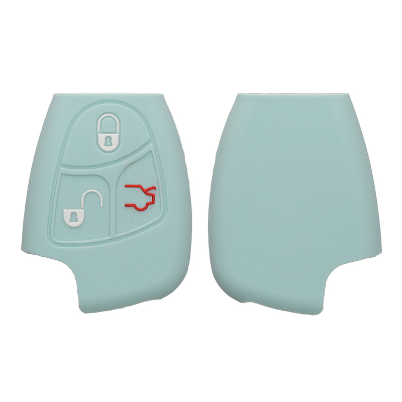 kwmobile Car Key Cover compatible with Mercedes Benz 2-3 Button Car Key - Key Cover