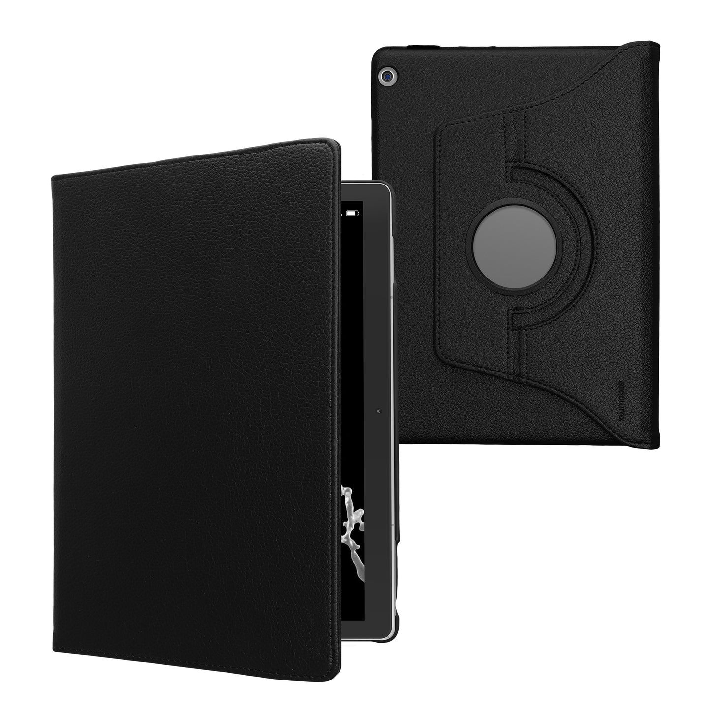 kwmobile Protective Case Compatible with Huawei MediaPad M3 Lite 10 - 360° Tablet Cover Case