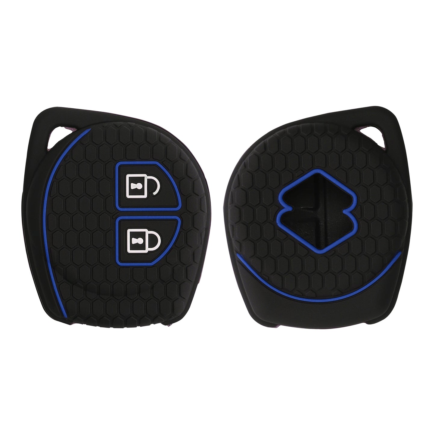 kwmobile Car Key Cover Compatible with Suzuki 2-Button Car Key