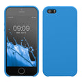 kwmobile Case for Apple iPhone SE (1st Gen 2016) / iPhone 5 / iPhone 5S - Silicone Case - Wireless Charging - Protective Cover