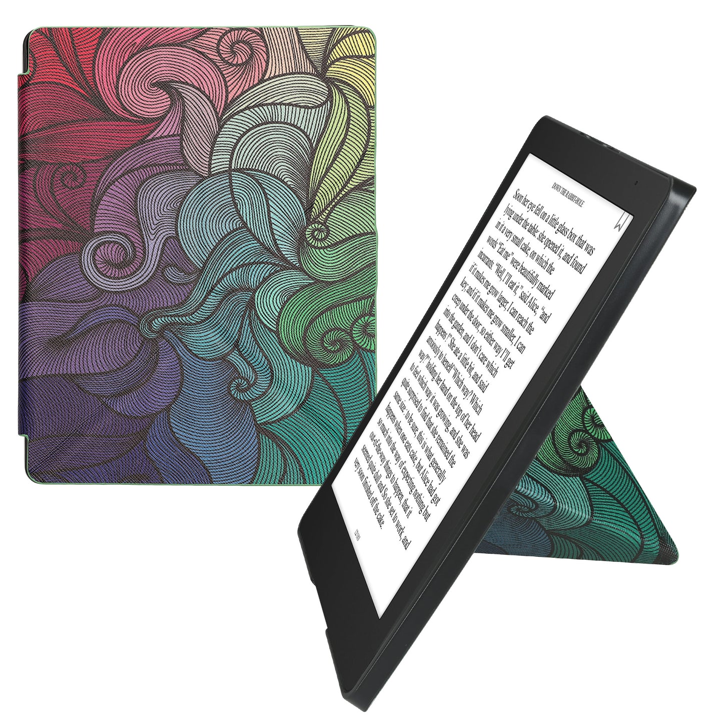 kwmobile Protective Case compatible with Kobo Aura H2O Edition 2 - Case - eReader Cover Case