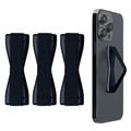 kwmobile Smartphone Finger Holder Set - Mobile Phone Grip Holder One-Hand Operation - 3x Mobile Phone Holder