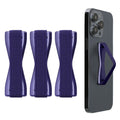 kwmobile Smartphone Finger Holder Set - Mobile Phone Grip Holder One-Hand Operation - 3x Mobile Phone Holder