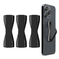 kwmobile Smartphone Finger Holder Set - Mobile Phone Grip Holder One-Hand Operation - 3x Mobile Phone Holder
