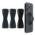 kwmobile Smartphone Finger Holder Set - Mobile Phone Grip Holder One-Hand Operation - 3x Mobile Phone Holder