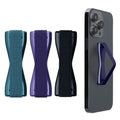 kwmobile Smartphone Finger Holder Set - Mobile Phone Grip Holder One-Hand Operation - 3x Mobile Phone Holder
