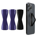 kwmobile Smartphone Finger Holder Set - Mobile Phone Grip Holder One-Hand Operation - 3x Mobile Phone Holder