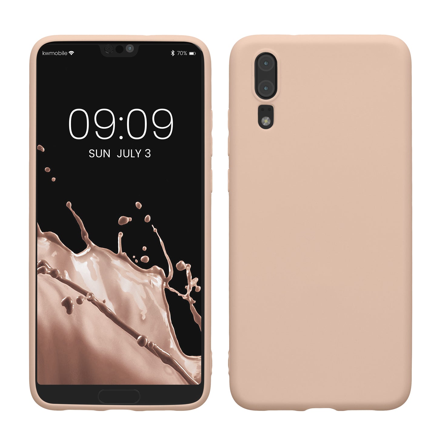 kwmobile Phone Case for Huawei P20 - Wireless Charging - Protective Cover