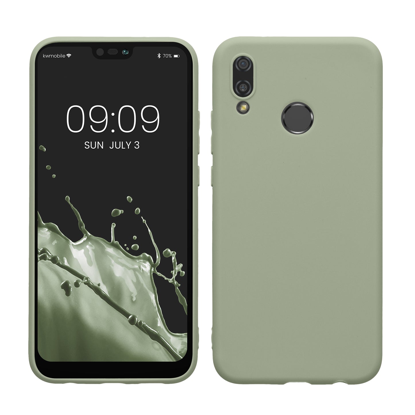 kwmobile Huawei P20 Lite Case Wireless Charging Protective Cover