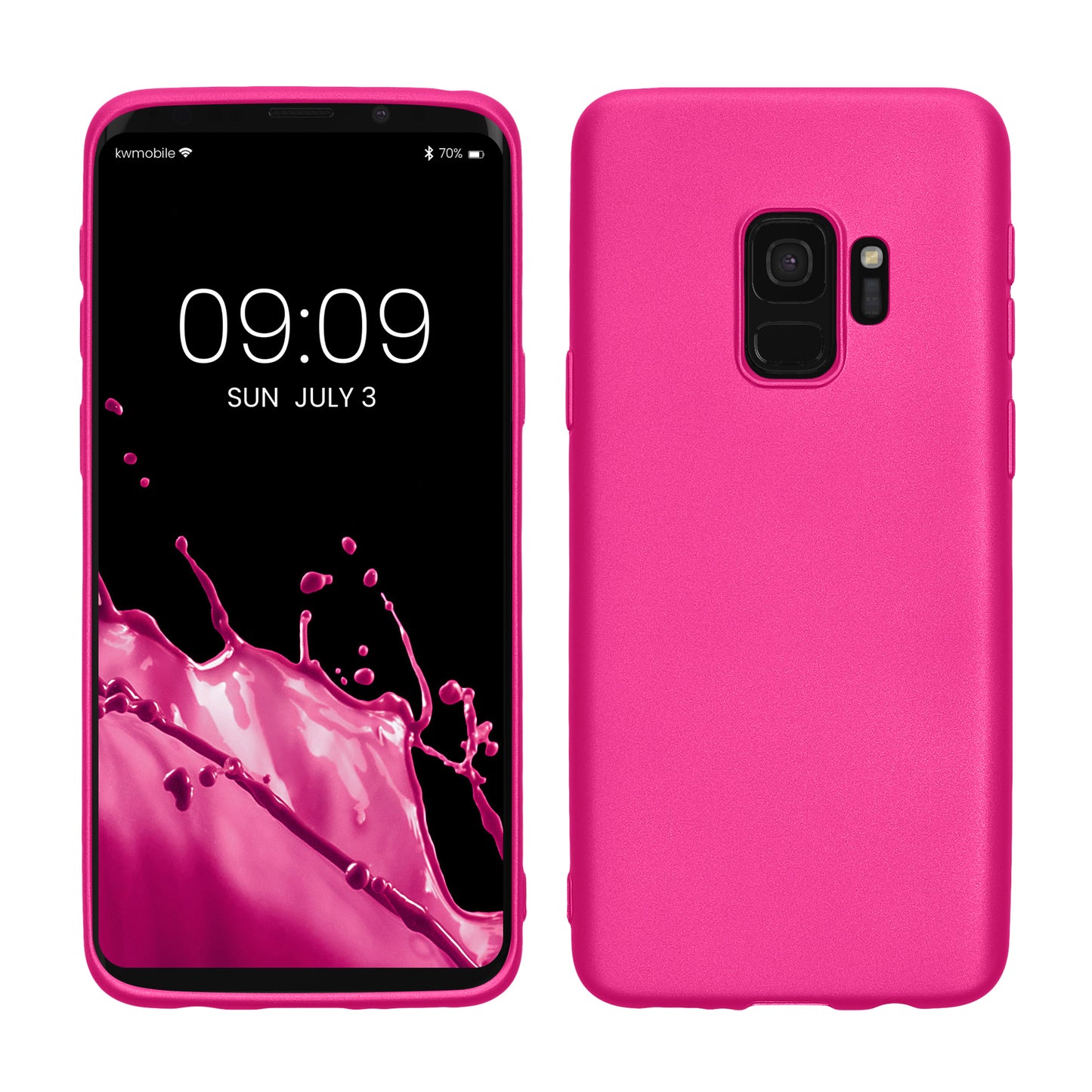 kwmobile Phone Case for Samsung Galaxy S9 - Silicone Cover - Protective Cover
