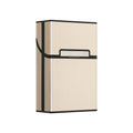kwmobile Cigarette Case Cigarette Box Cover for Cigarettes with Magnetic Closure Aluminum Coating