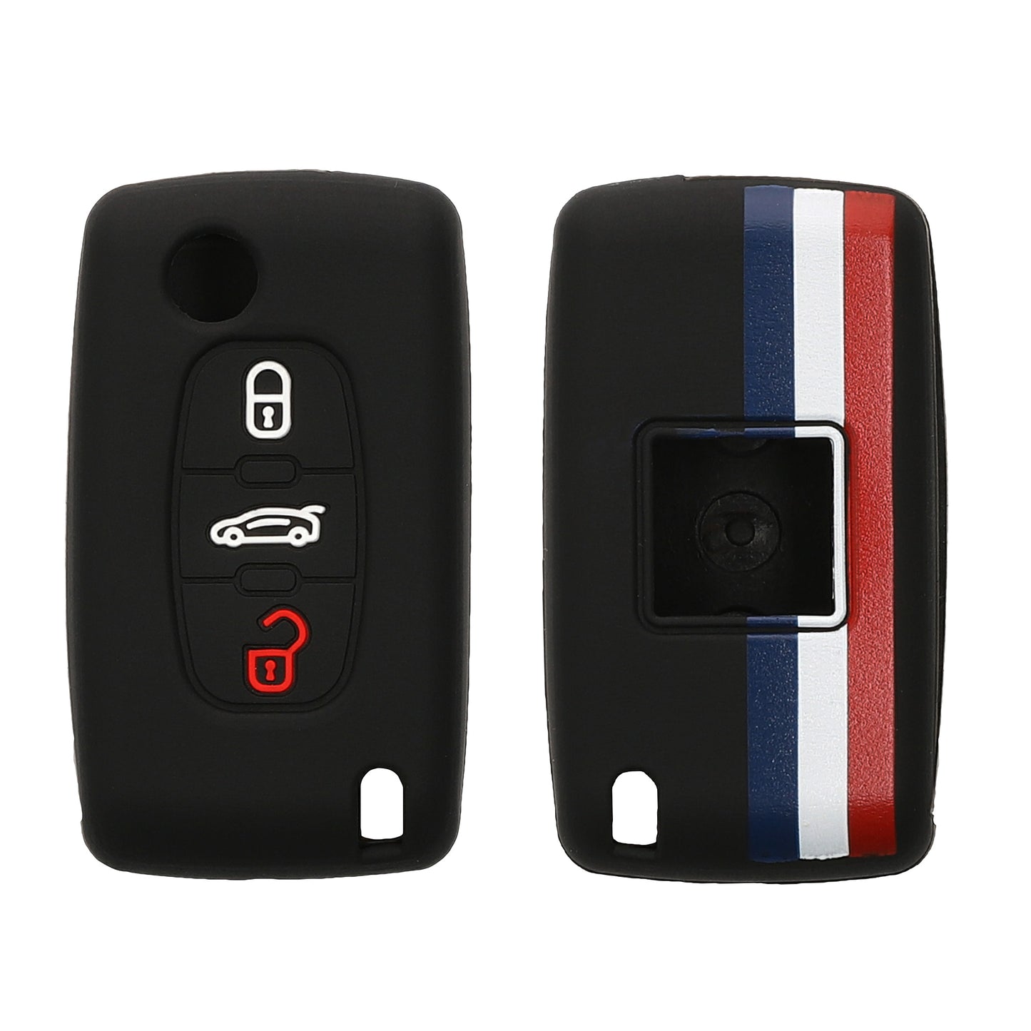Silicone Cover compatible with Peugeot Citroen Car Key